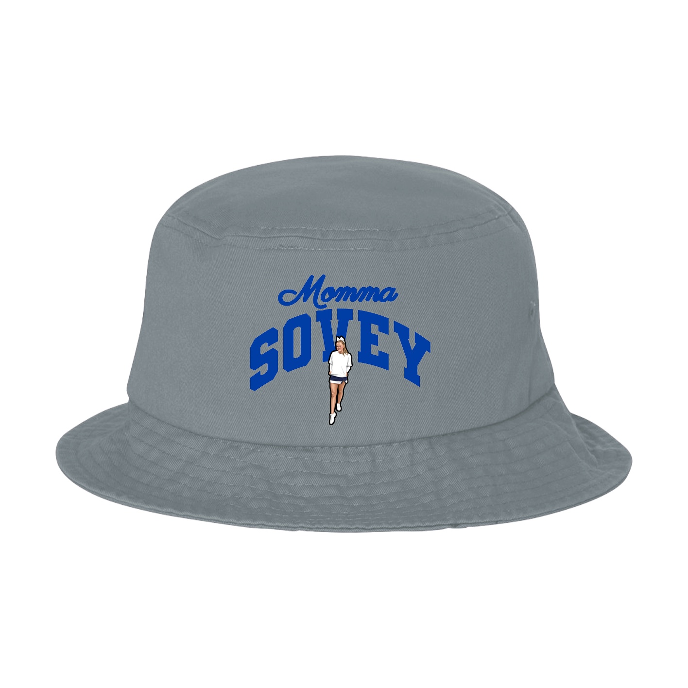 Bucket Cap — Mothers Day Arch in Grey