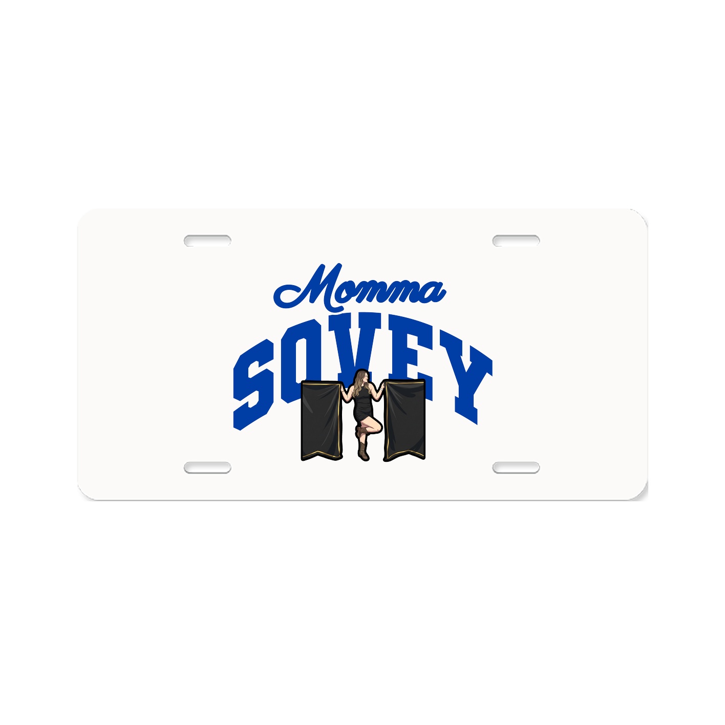 License Plate — Mothers Day Arch in Classic