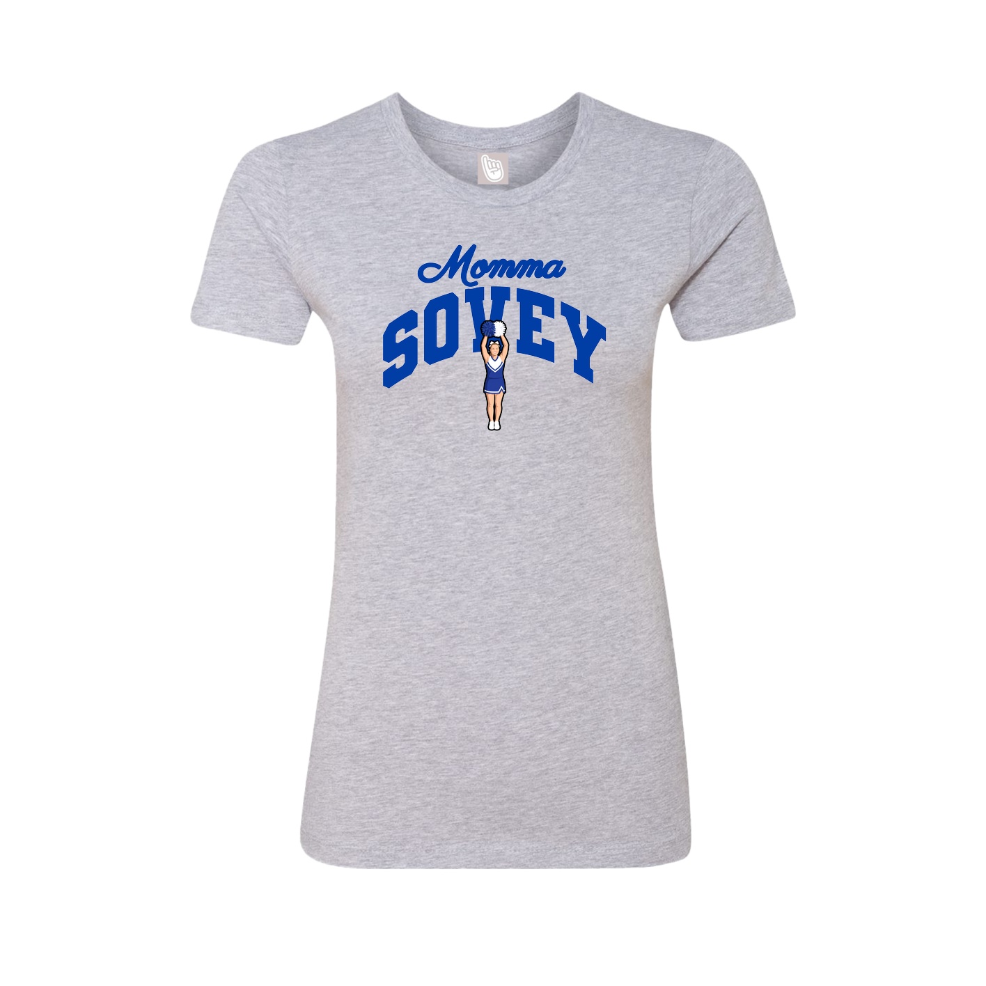 Womens Tee — Mothers Day Arch in Grey