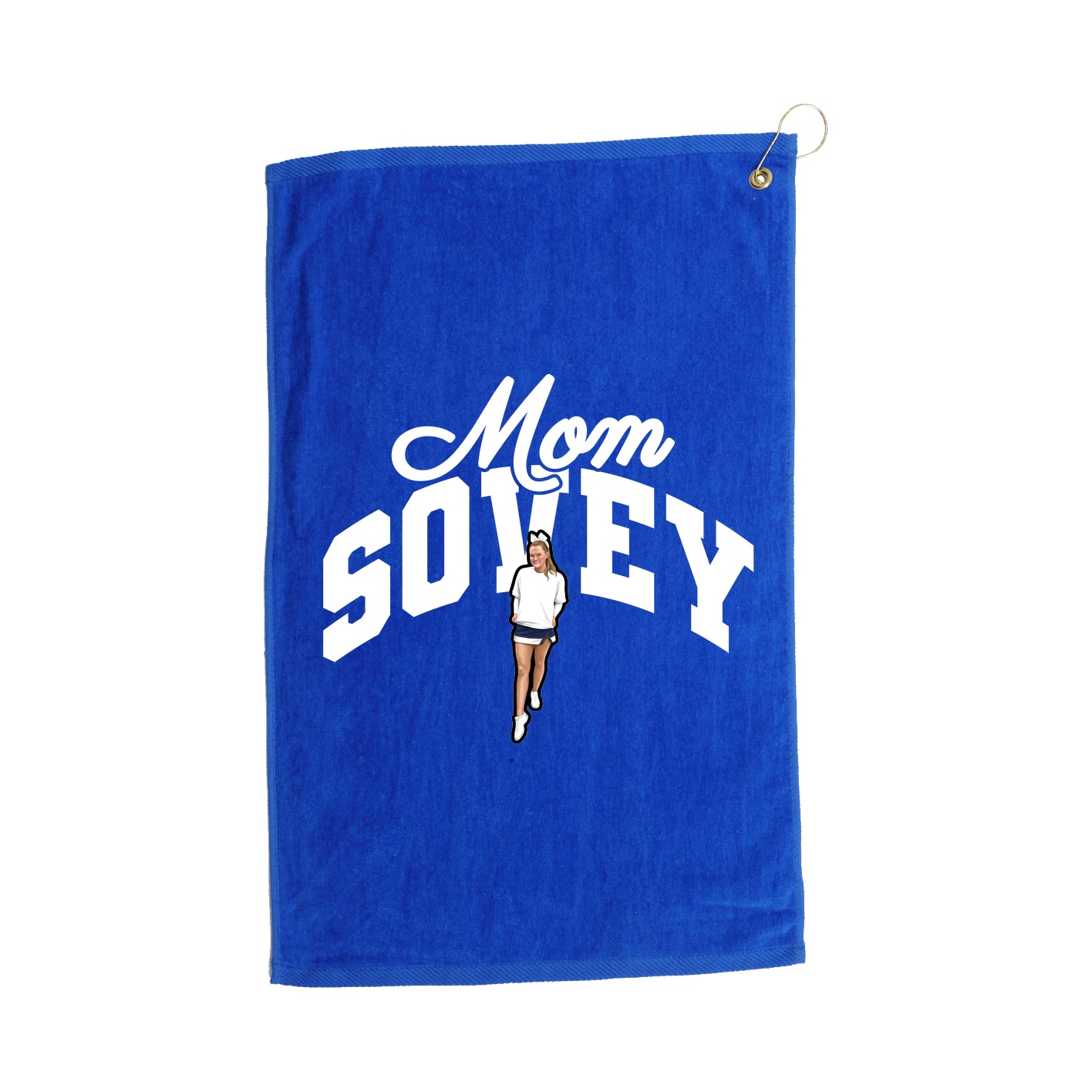 Golf Towel — Mothers Day Arch in Royal