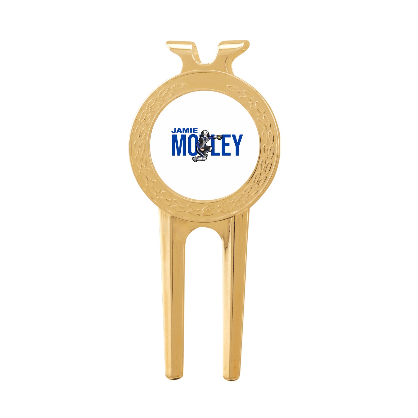 Divot Tool with Ball Marker — Player Name in Classic
