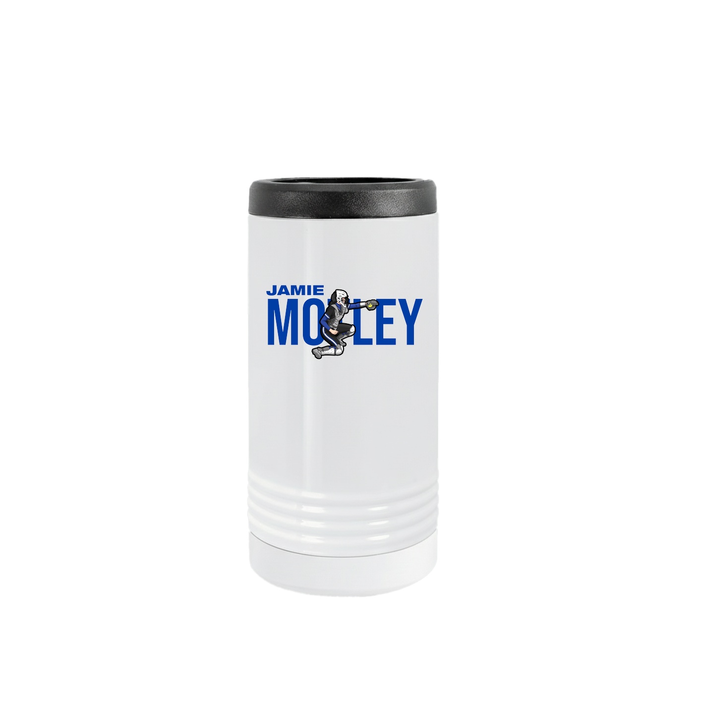 Slim Beverage Holder — Player Name in White