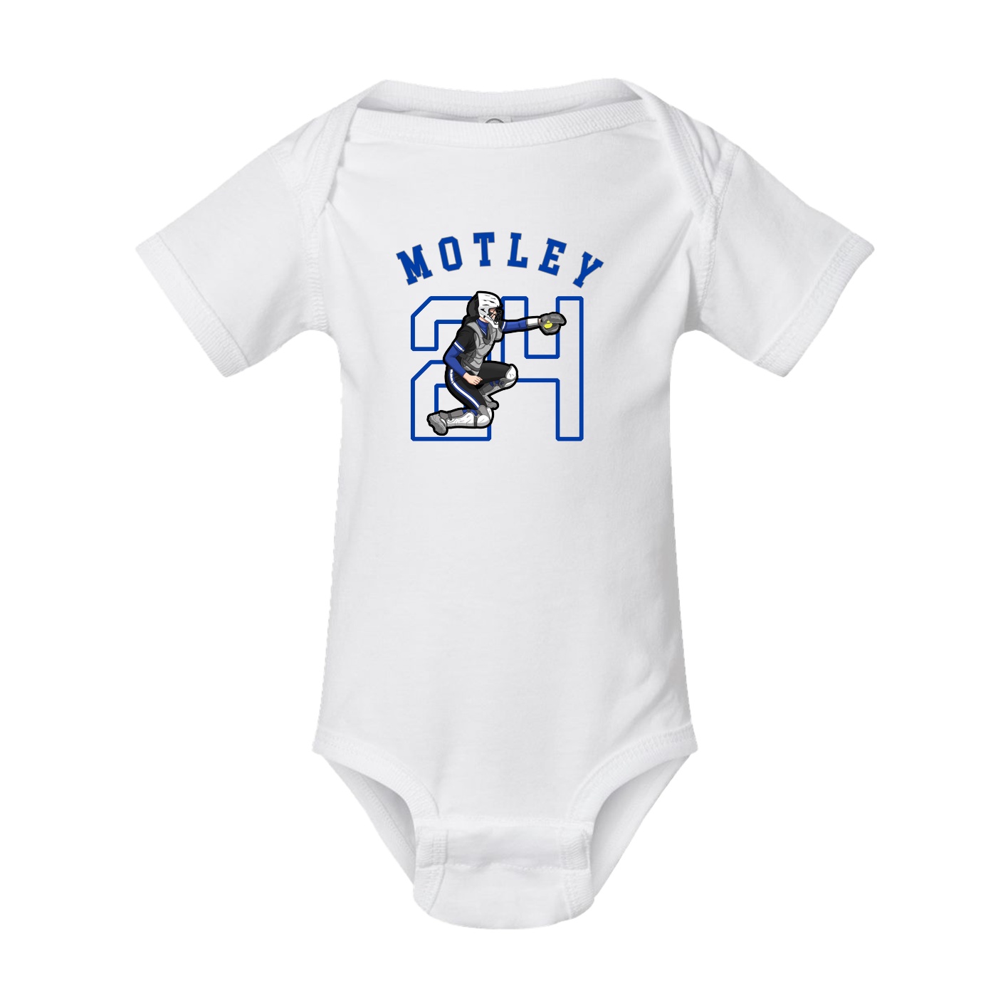 Baby Onesie — Shirsey Arch in White