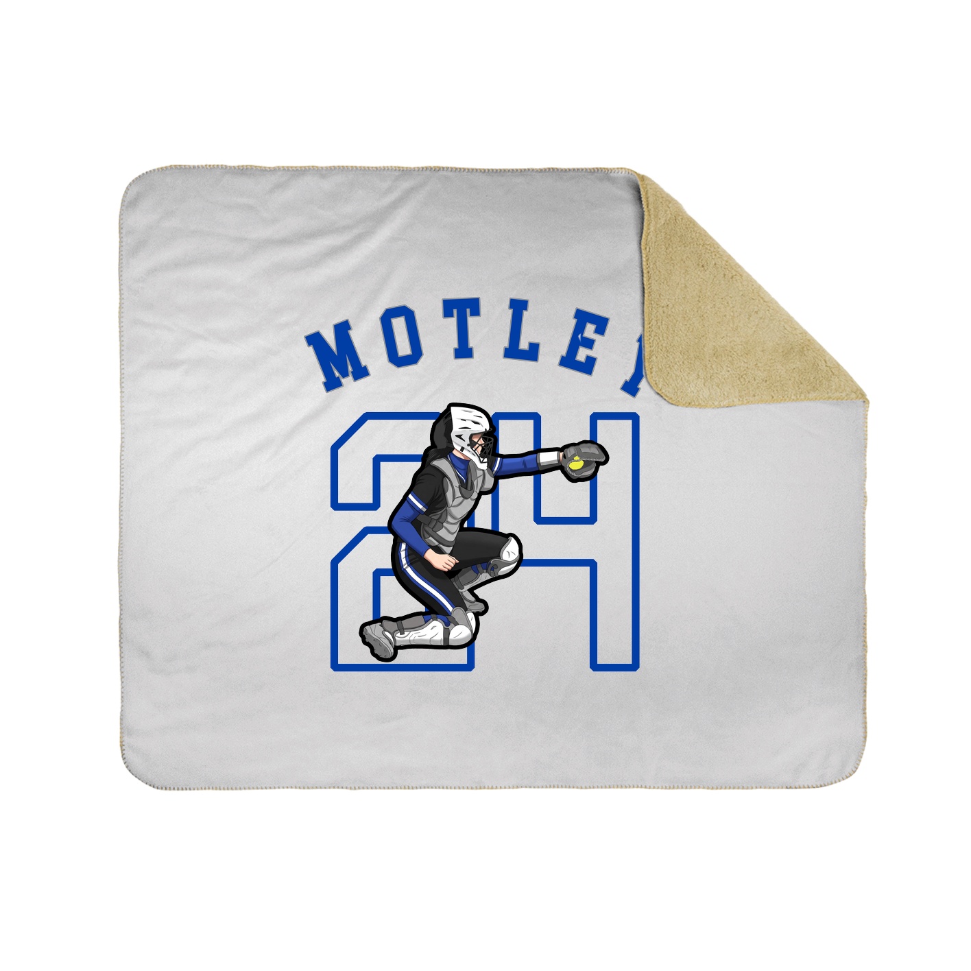 Throw Blanket — Shirsey Arch in White