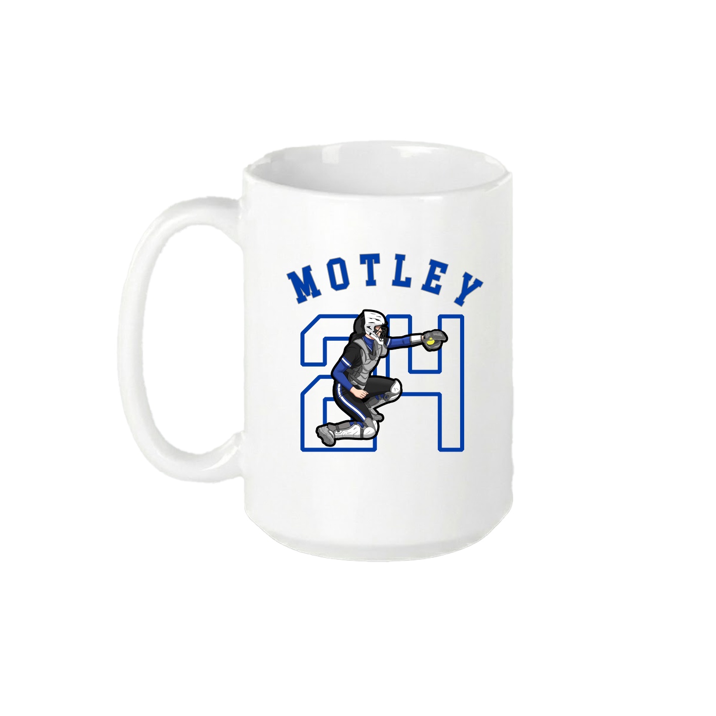 15oz Coffee Mug — Shirsey Arch in White