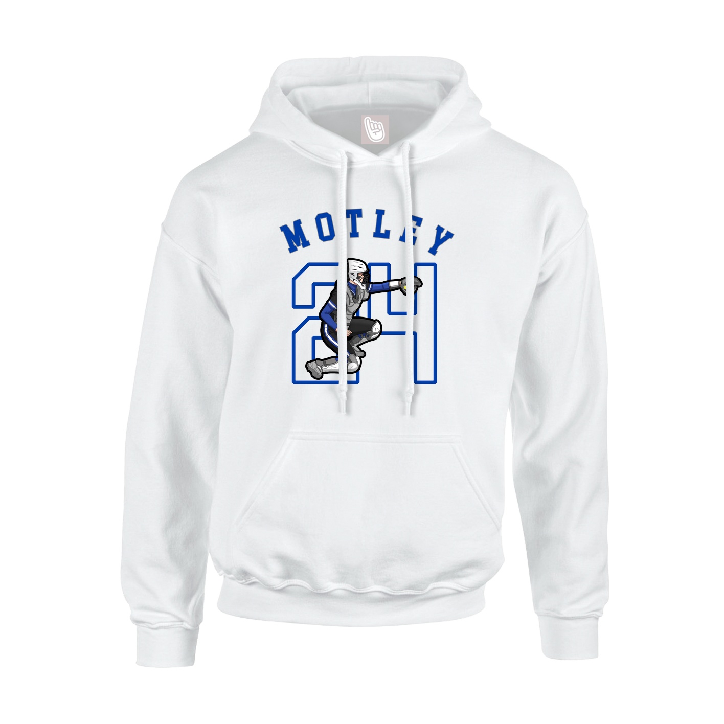 Hoodie — Shirsey Arch in White