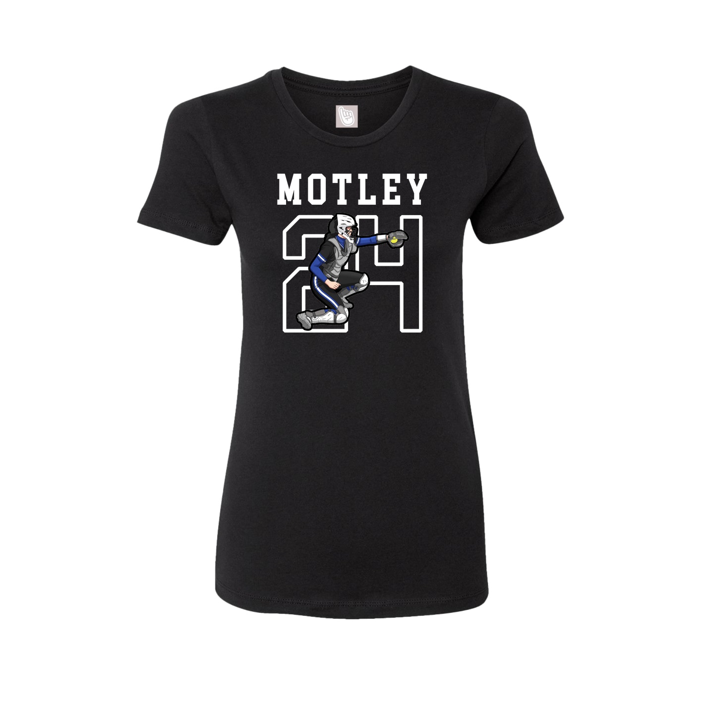 Fitted Women's Tee — Shirsey in Black