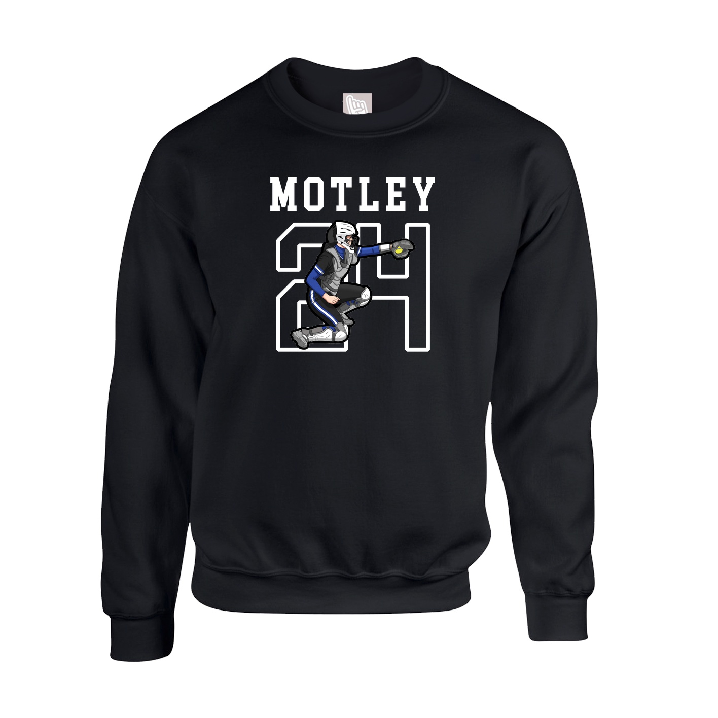 Fleece Crew — Shirsey in Black