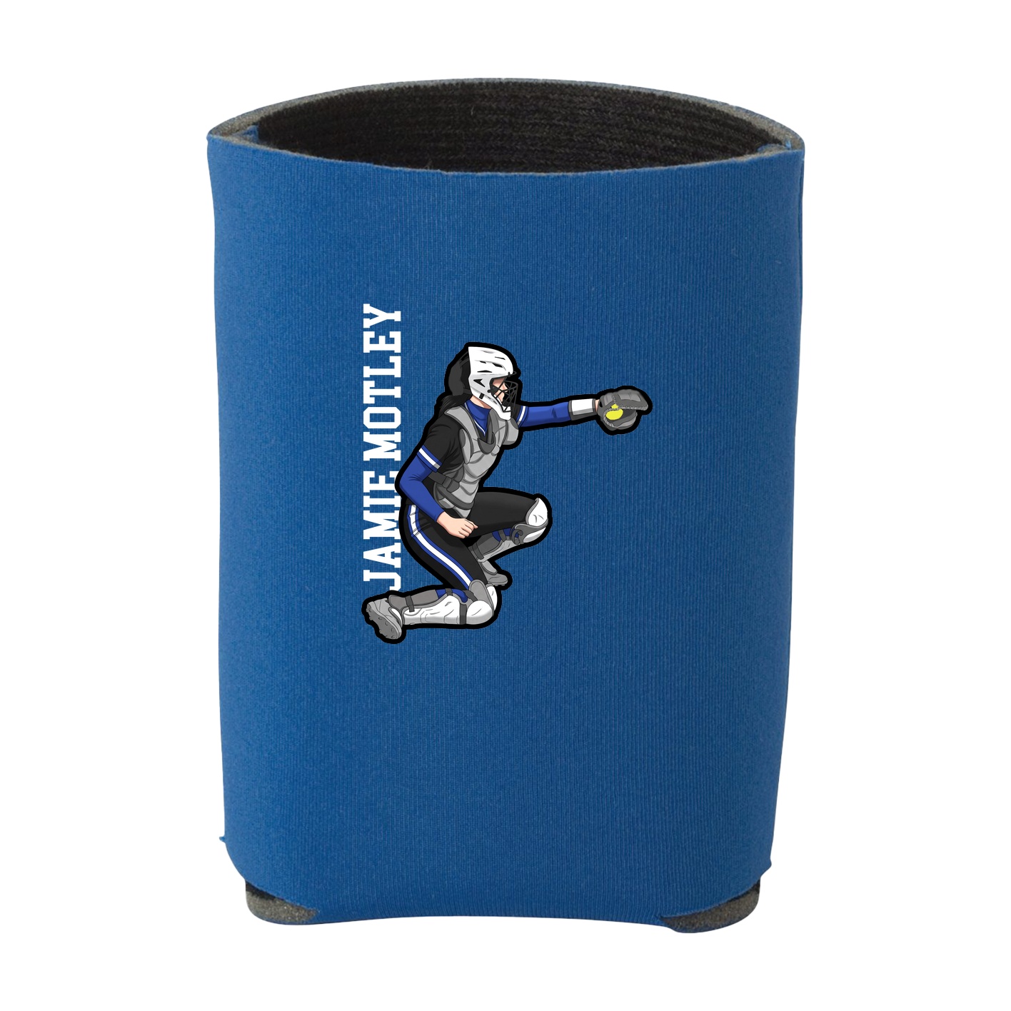 Can Holder — Name Vertical in Royal