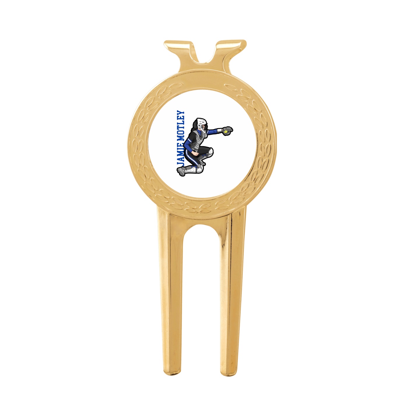Divot Tool with Ball Marker — Name Vertical in Classic