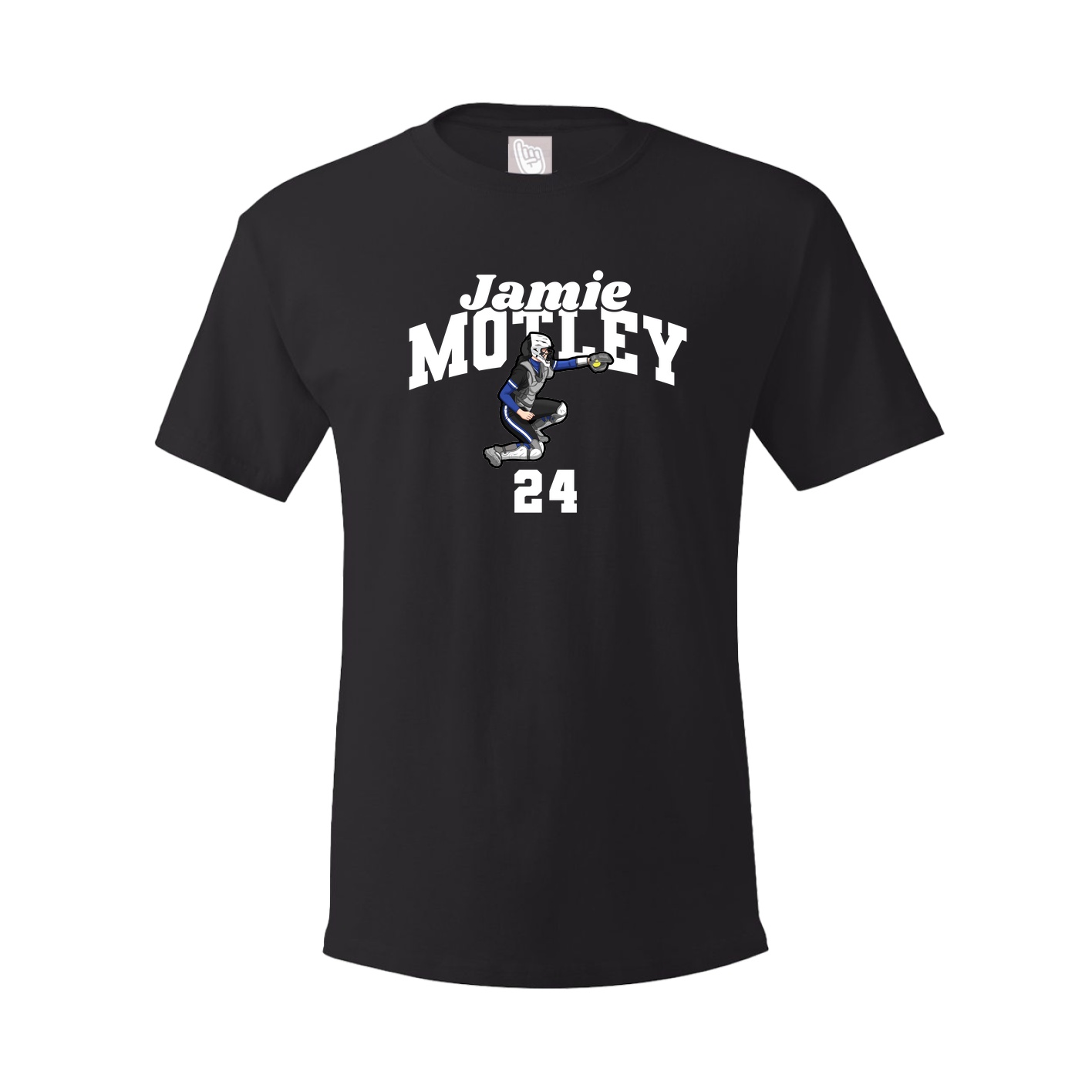 Youth Tee — Signature Arch in Black