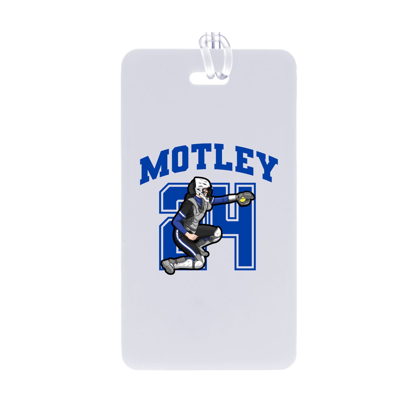 Bag Tag — Number in Classic