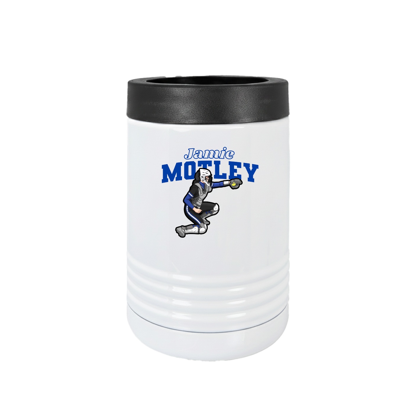 Beverage Holder — Name Arch in White