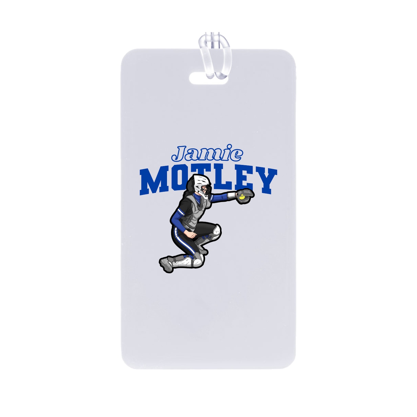 Bag Tag — Name Arch in Classic