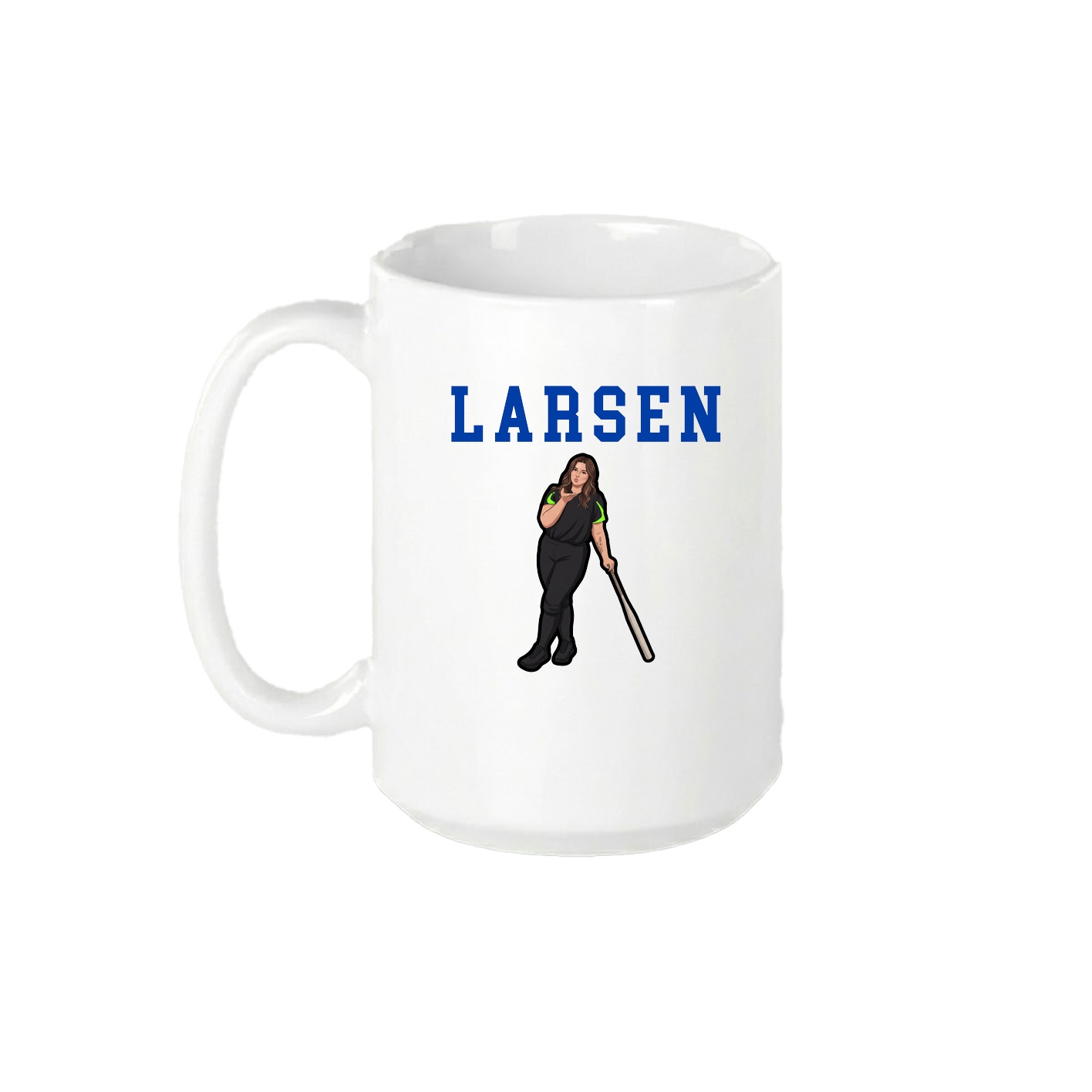 15oz Coffee Mug — Shirsey in White