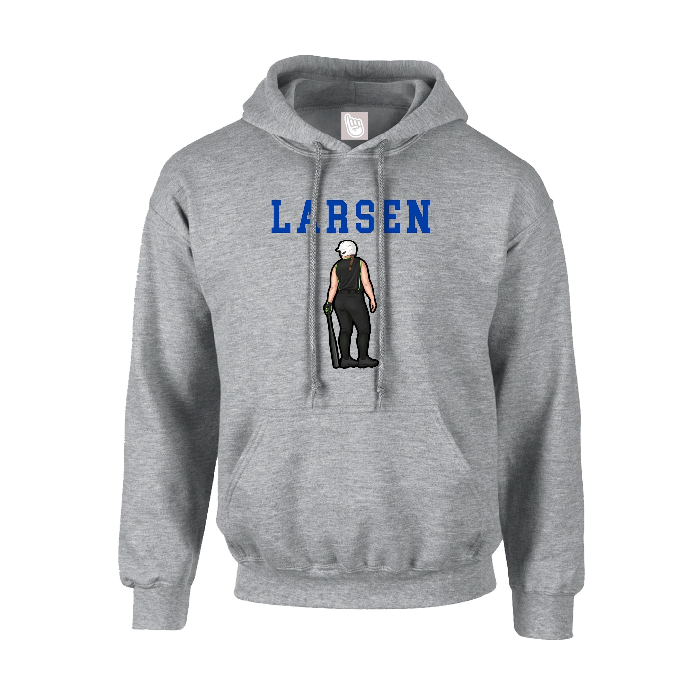 Hoodie — Shirsey in Grey