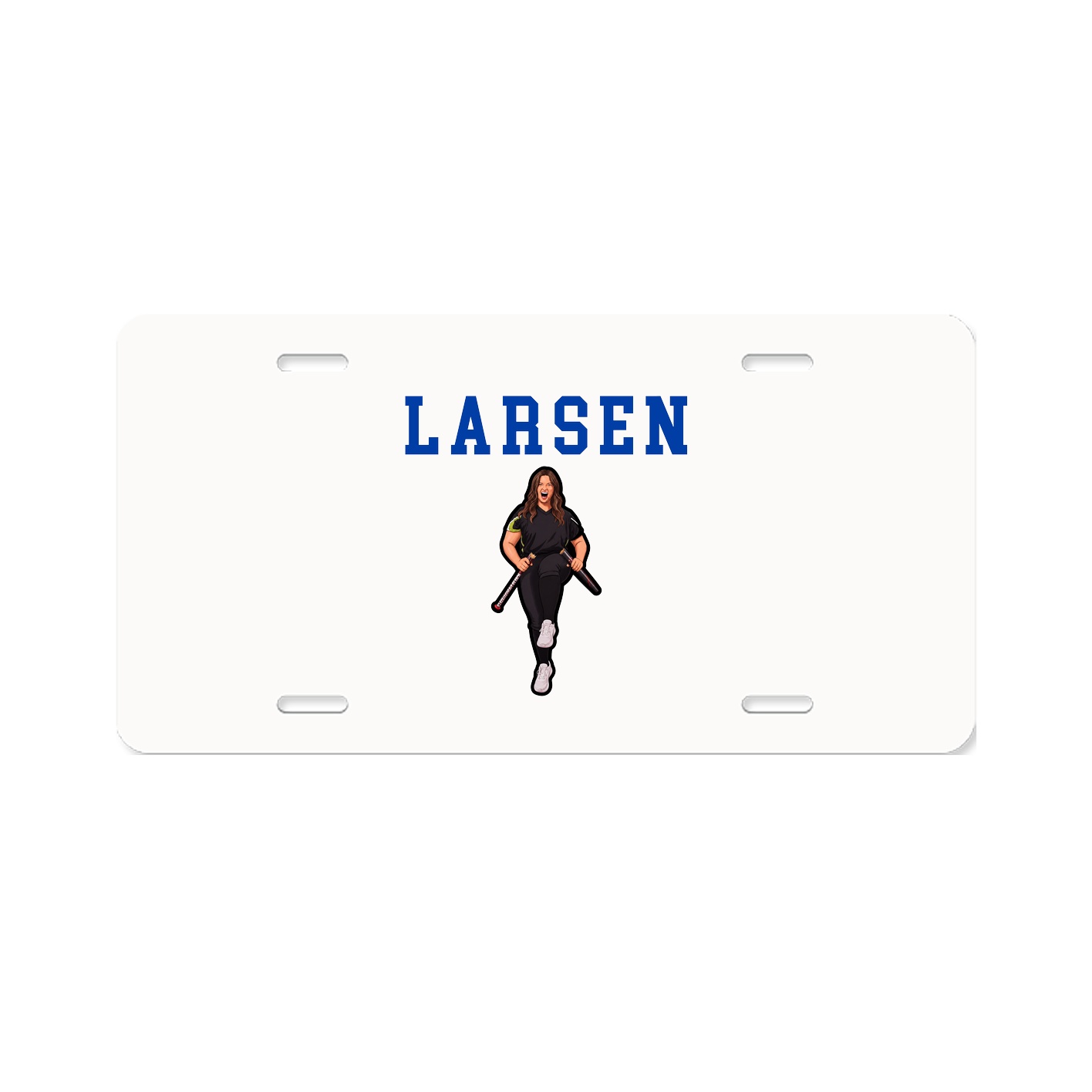 License Plate — Shirsey in Classic