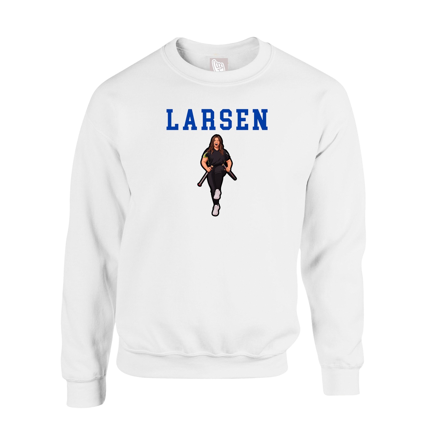 Fleece Crew — Shirsey in White