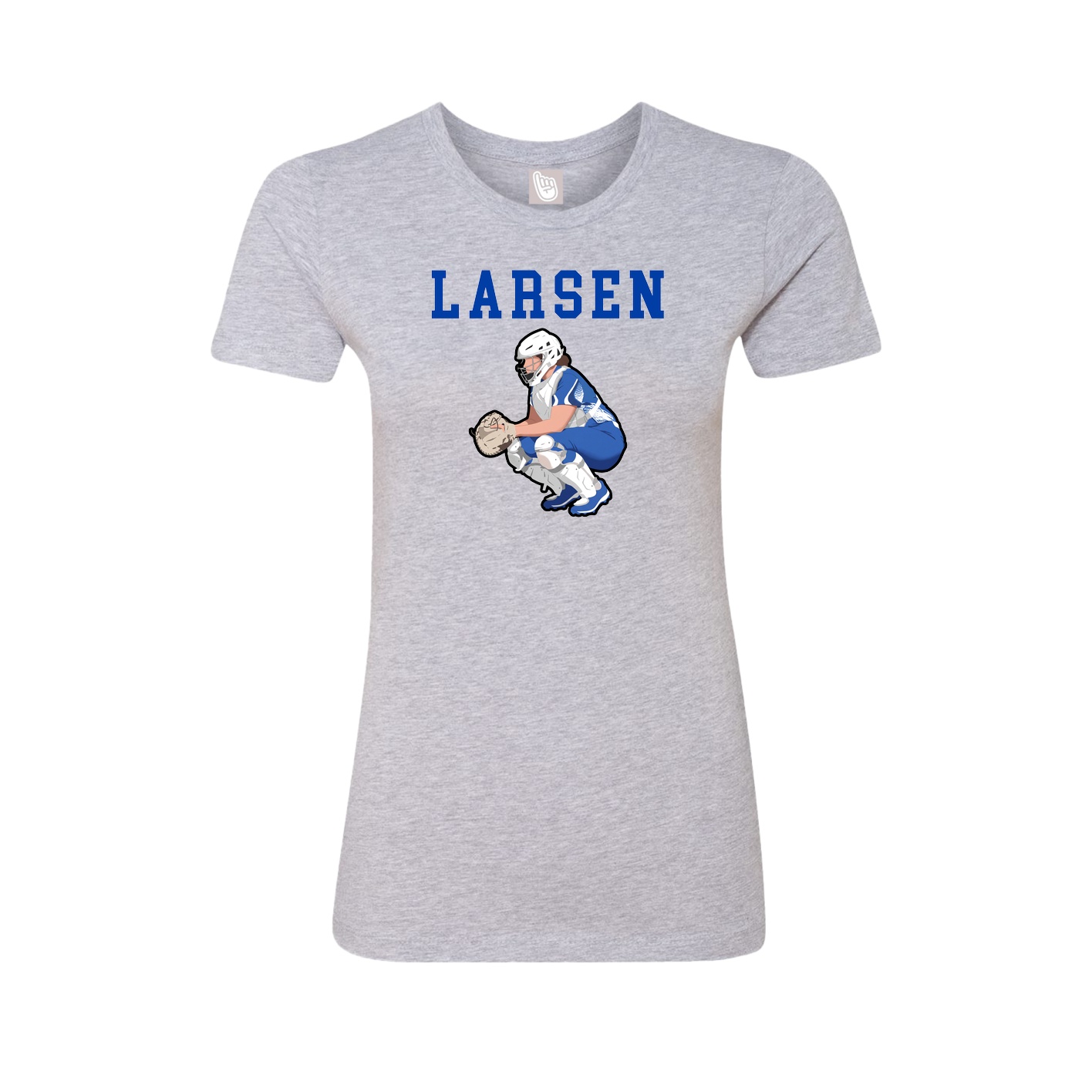 Fitted Women's Tee — Shirsey in Grey
