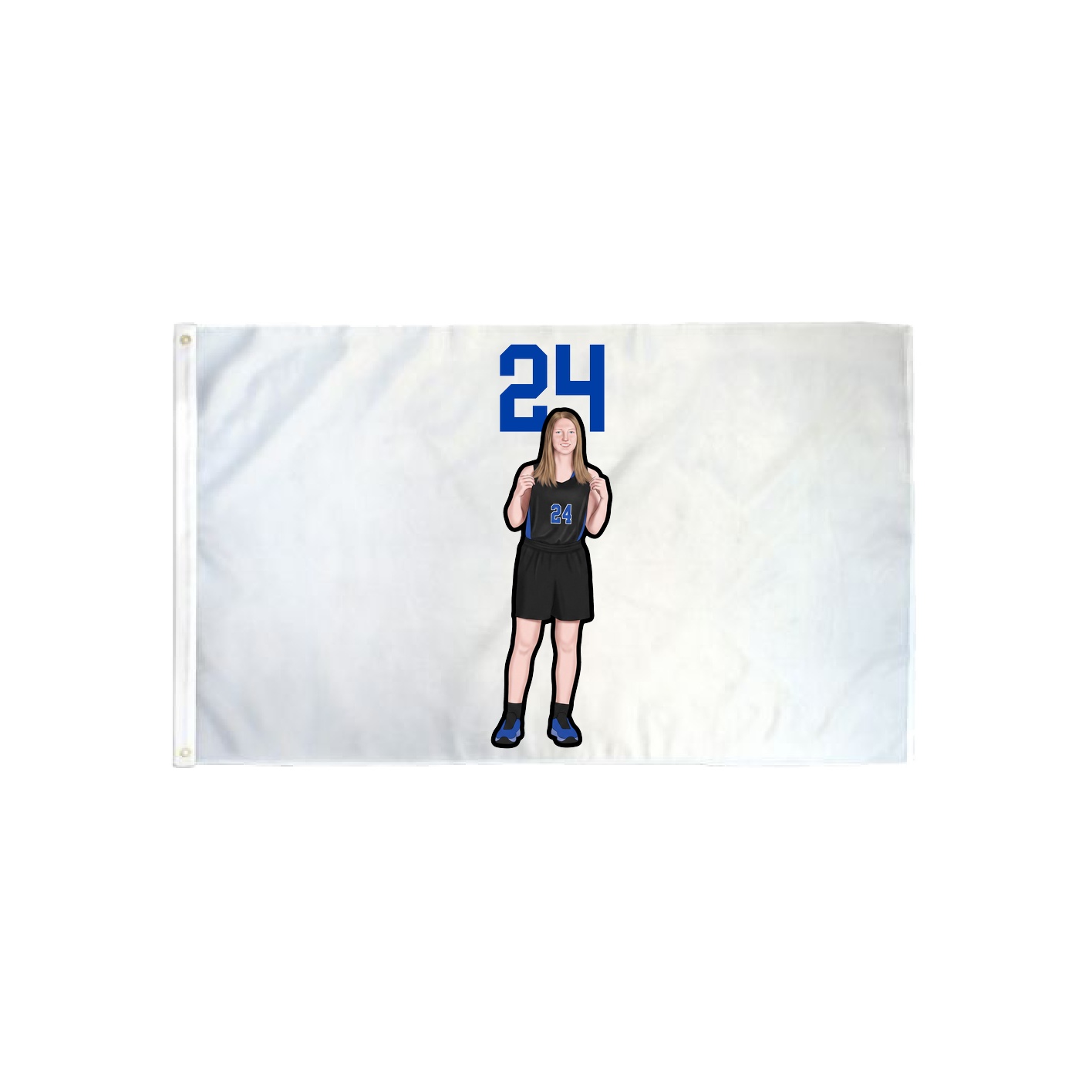 3x5 Flag — Number Top in Classic