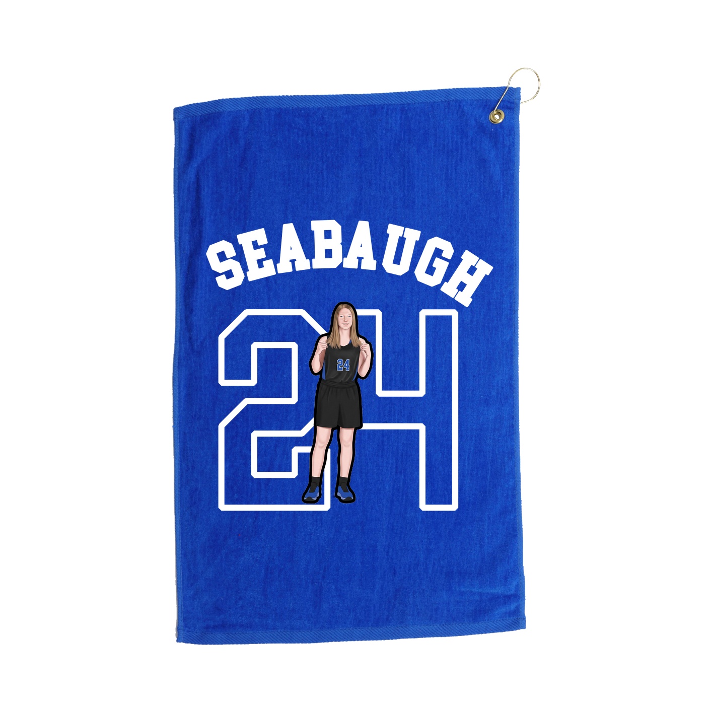 Golf Towel — Shirsey Arch in Royal