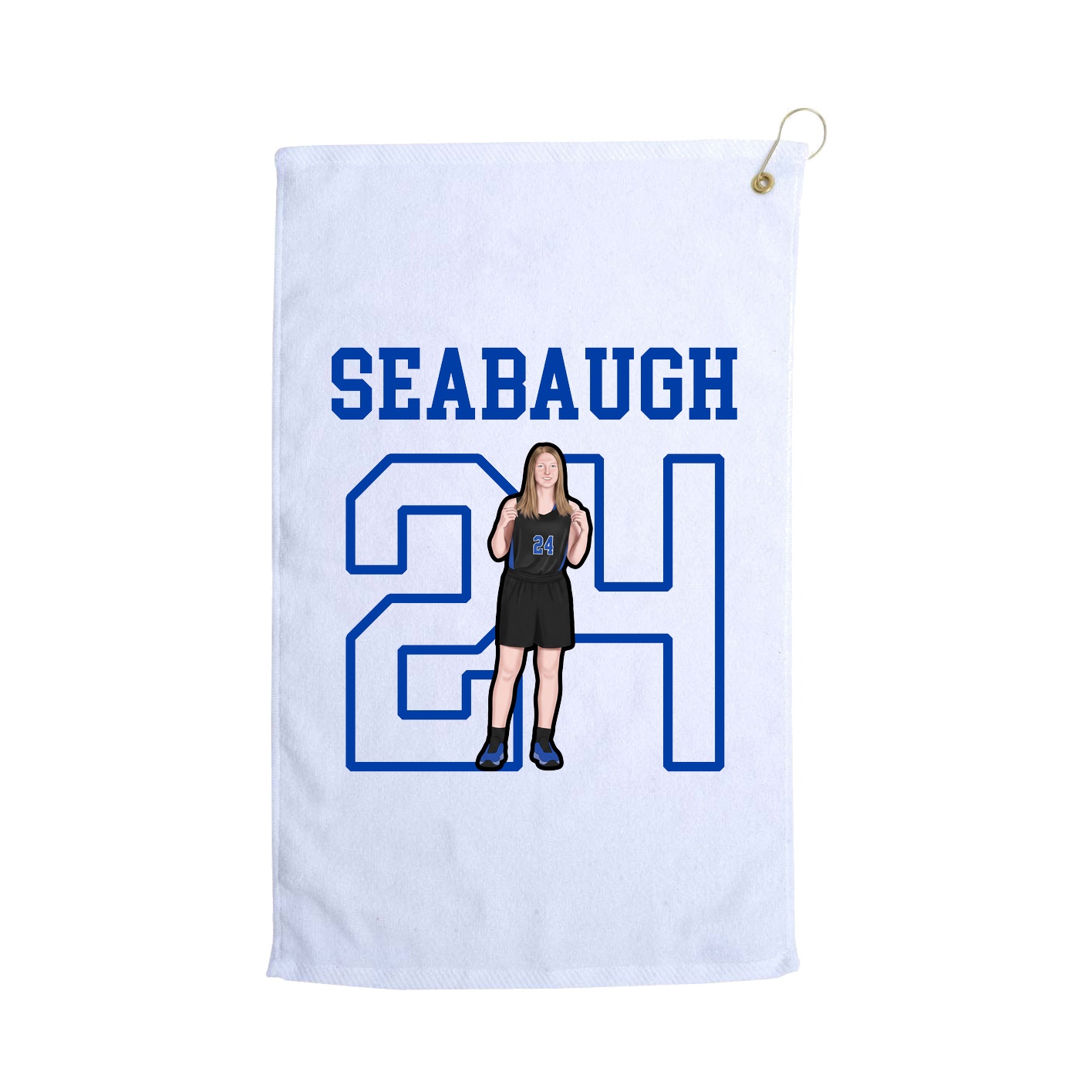 Golf Towel — Shirsey in White