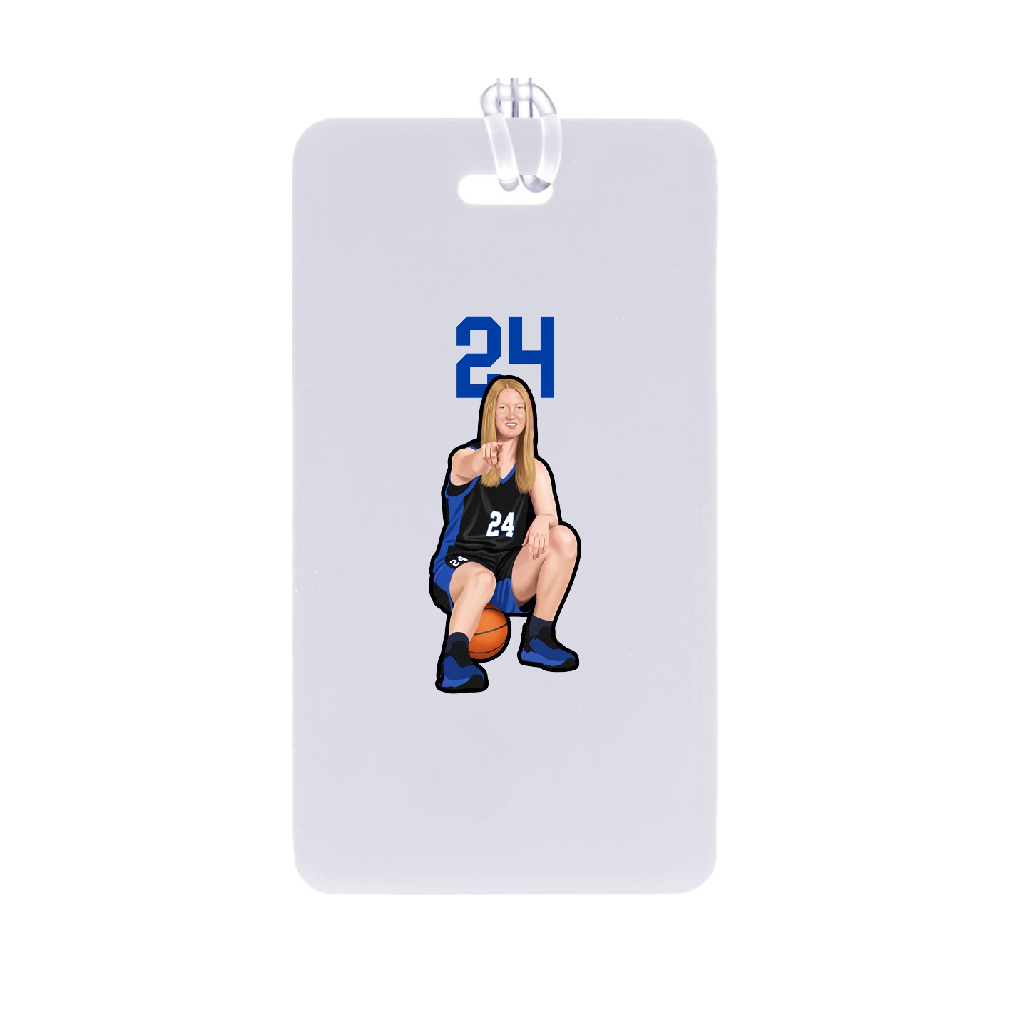 Bag Tag — Number Top in Classic