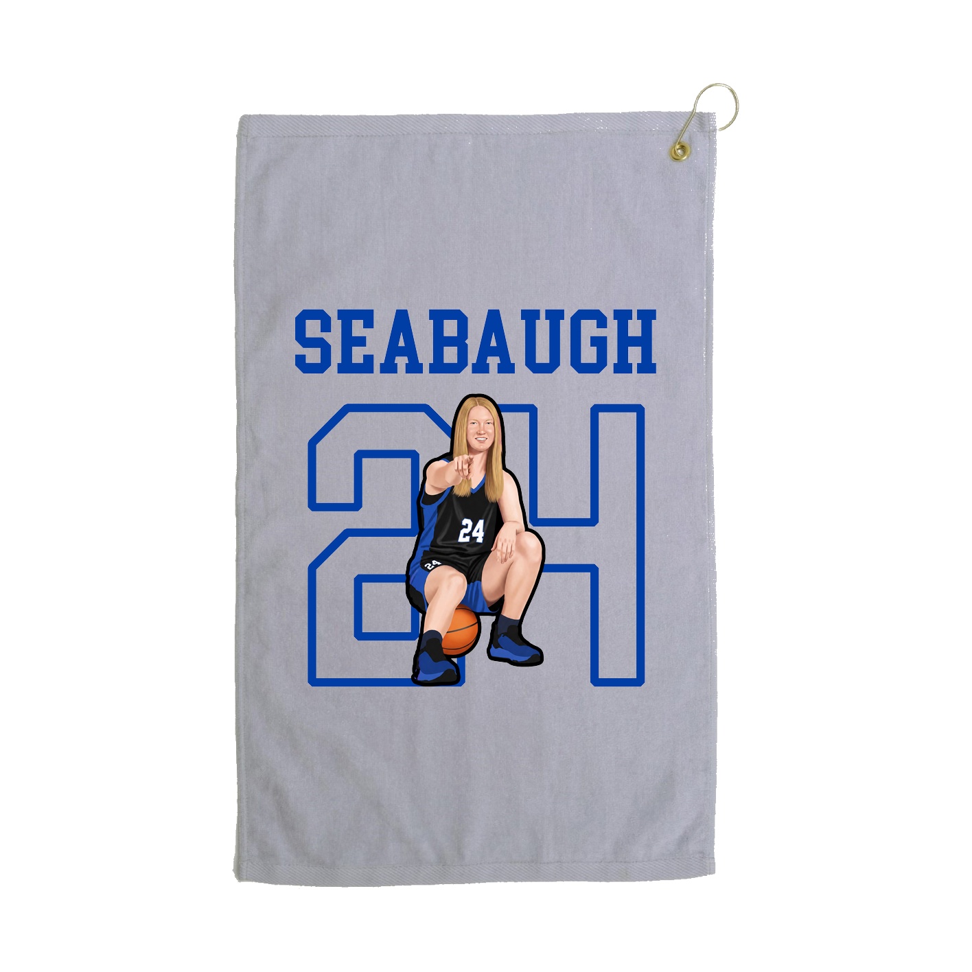 Golf Towel — Shirsey in Grey