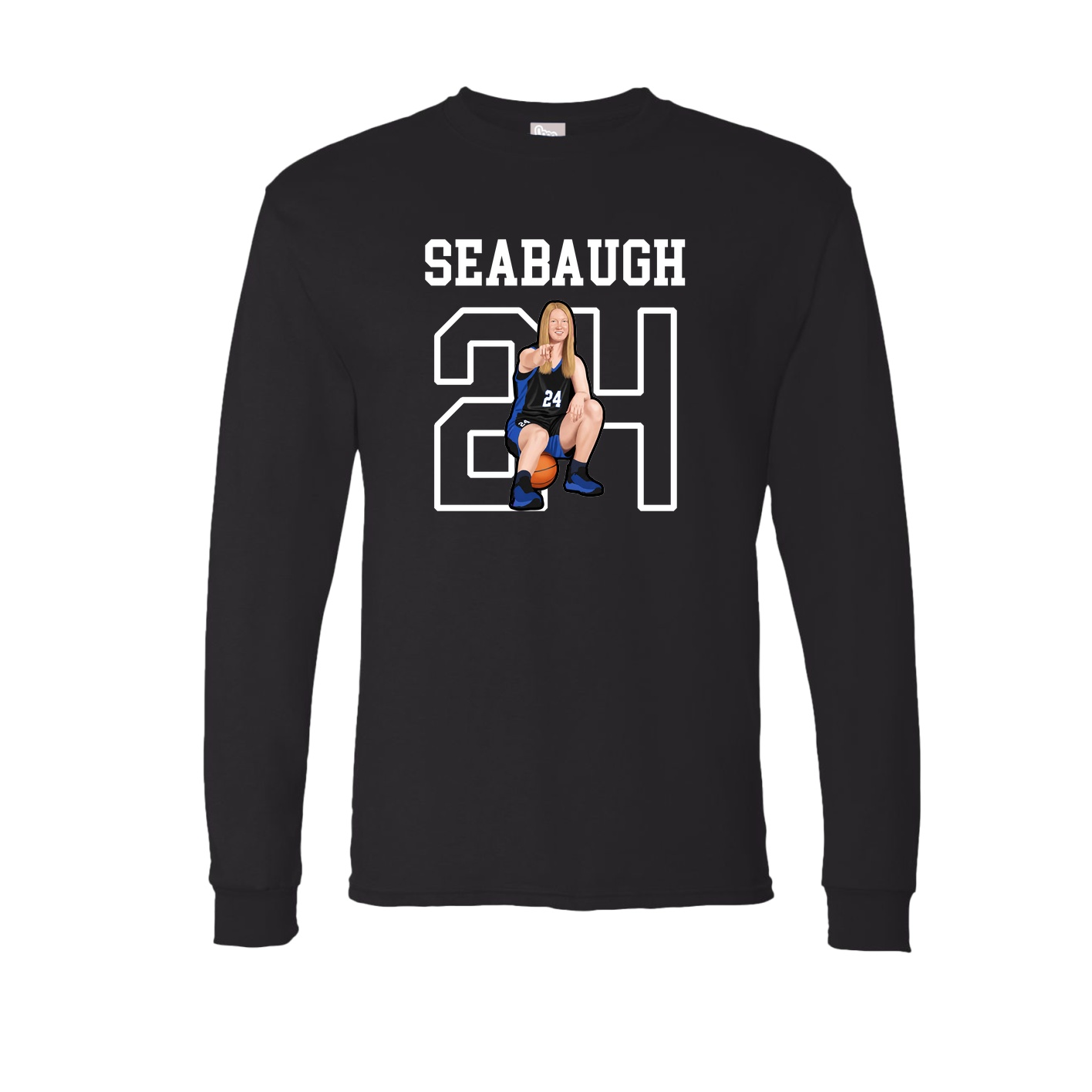 Long Sleeve Tee — Shirsey in Black