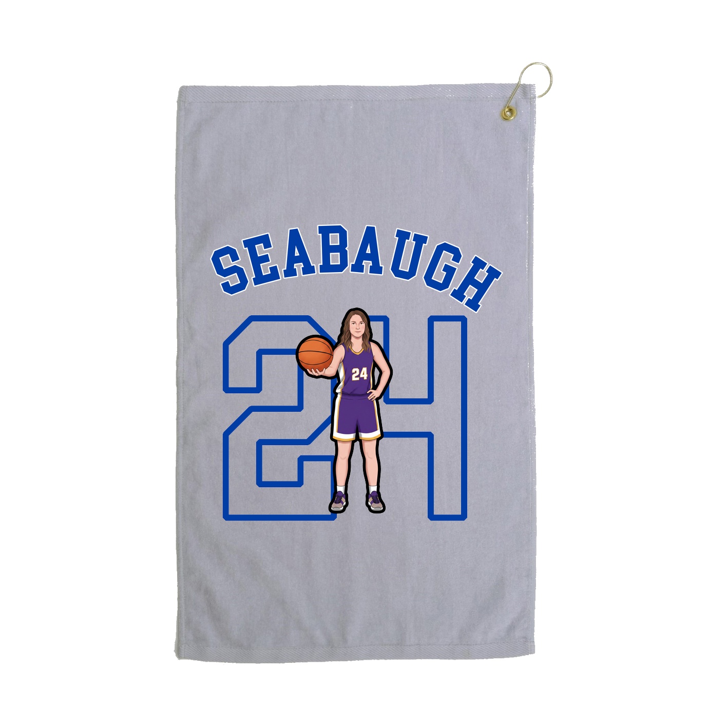 Golf Towel — Shirsey Arch in Grey