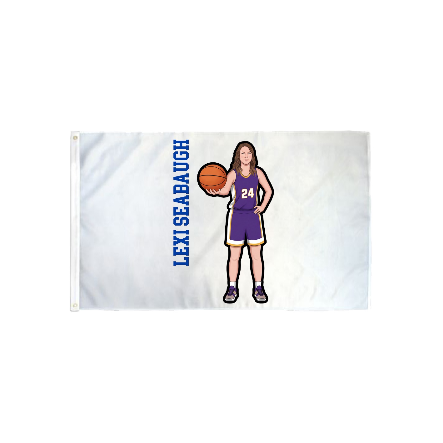 3x5 Flag — Name Vertical in Classic