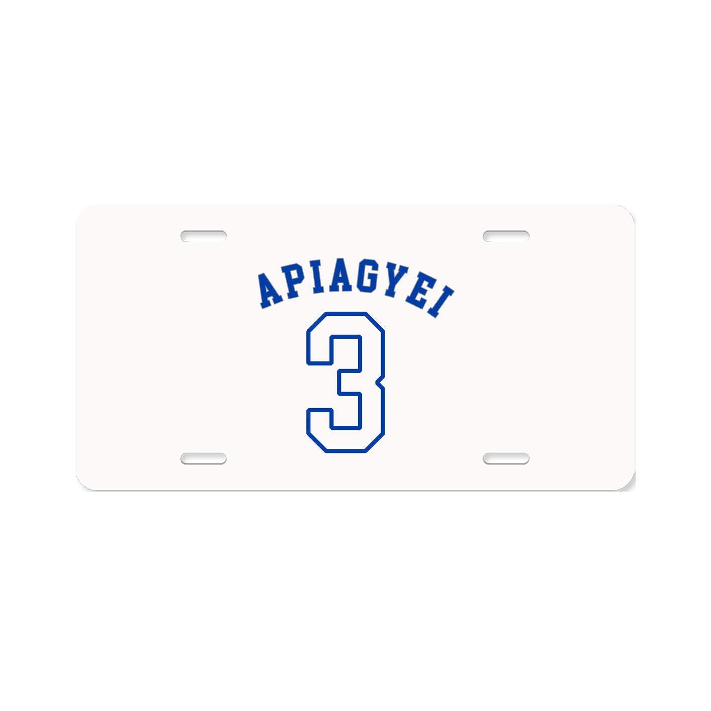 License Plate — Shirsey Arch in Classic