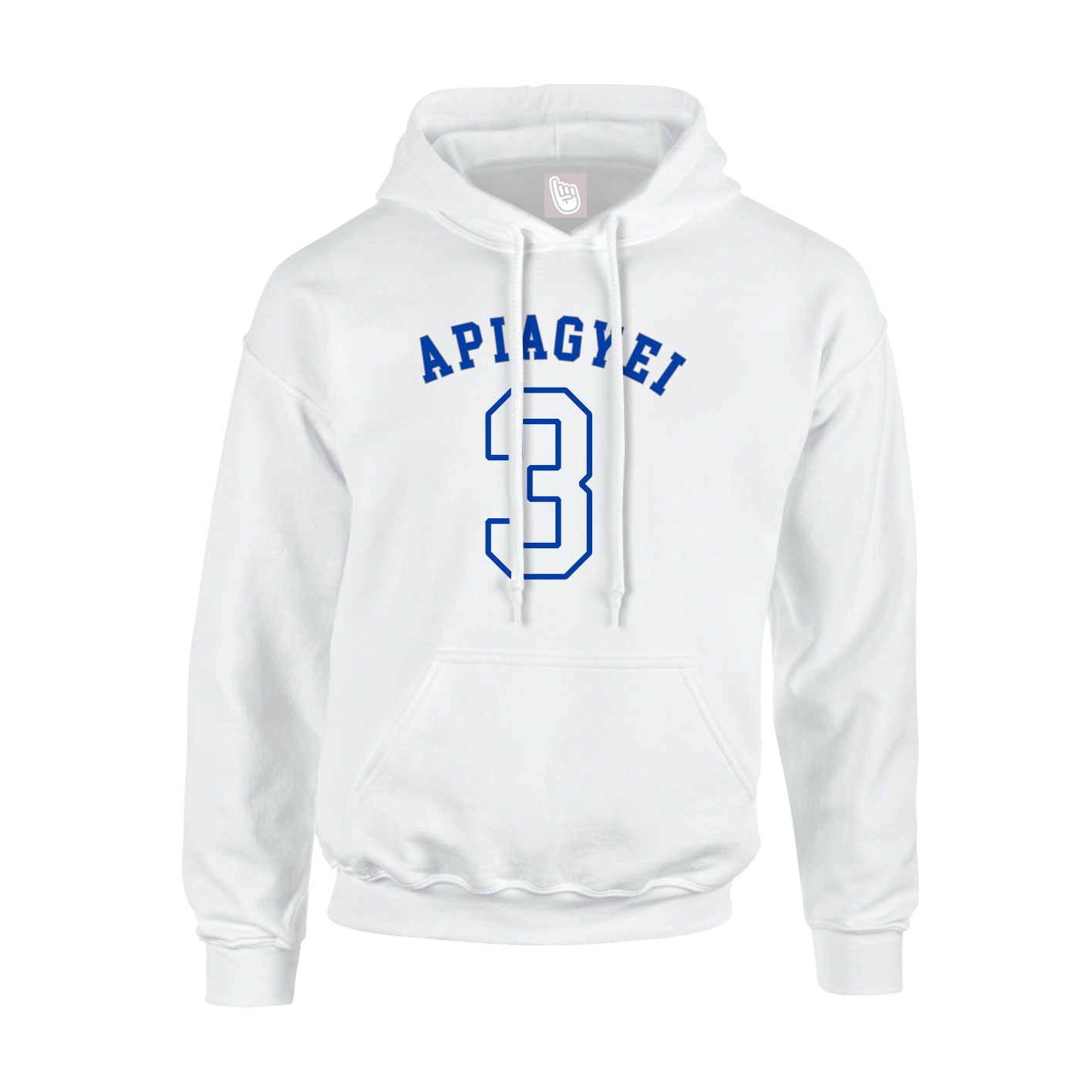 Hoodie — Shirsey Arch in White