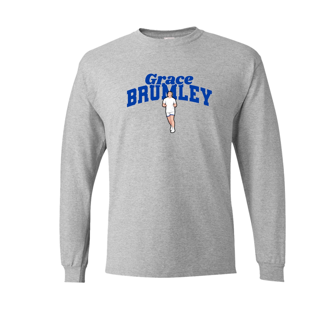 Long Sleeve Tee — Signature Arch in Grey