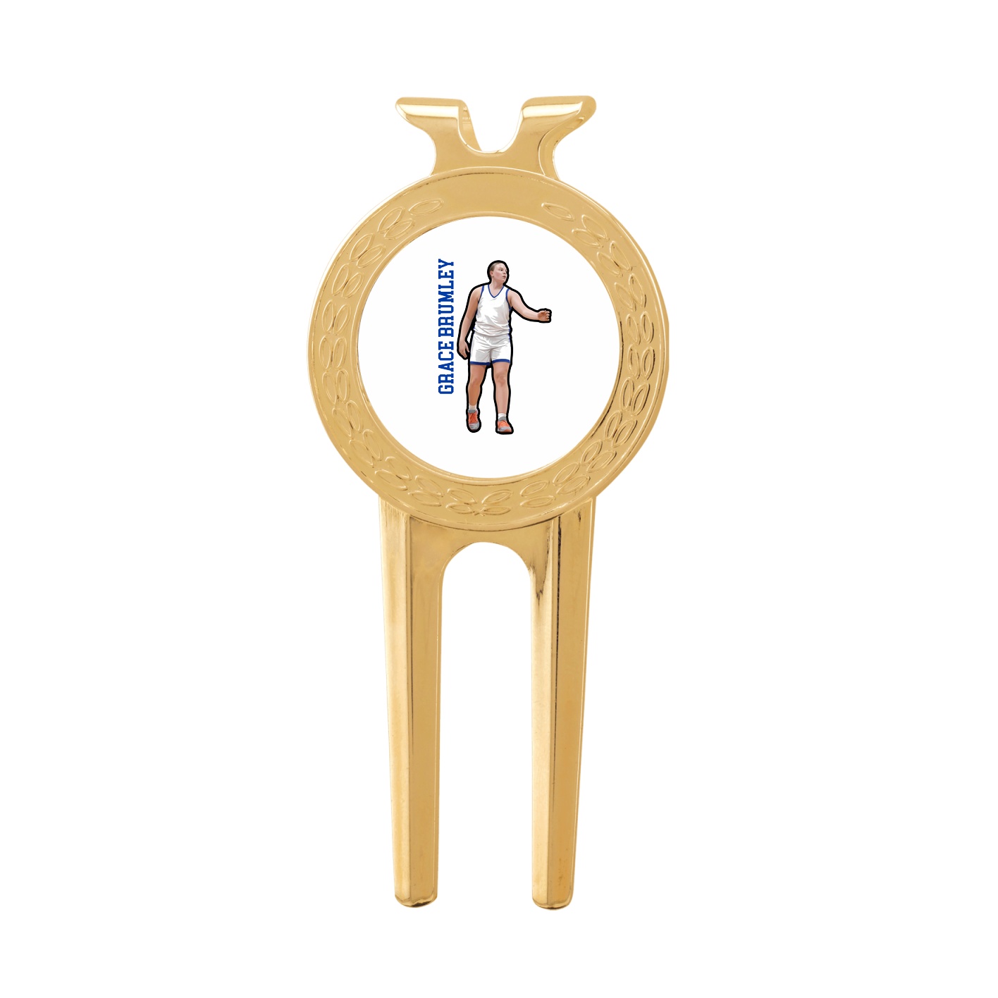 Divot Tool with Ball Marker — Name Vertical in Classic