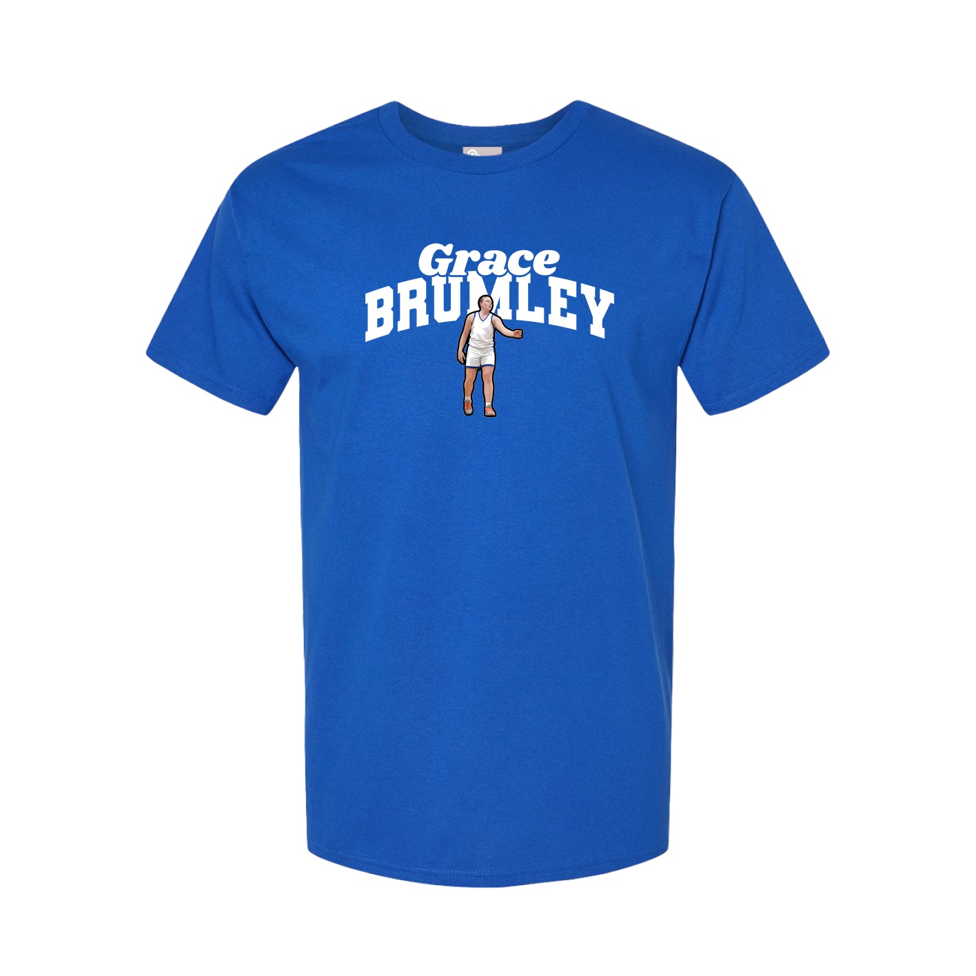 Tee — Signature Arch in Royal