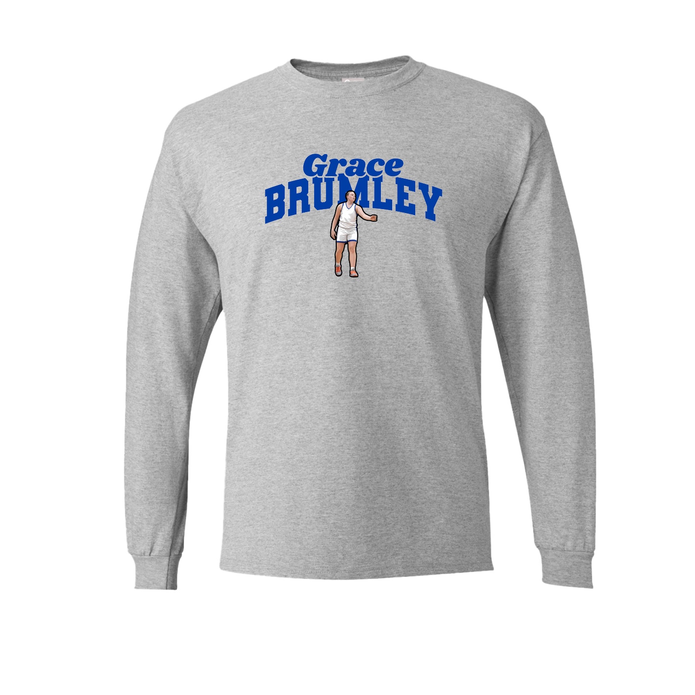 Long Sleeve Tee — Signature Arch in Grey