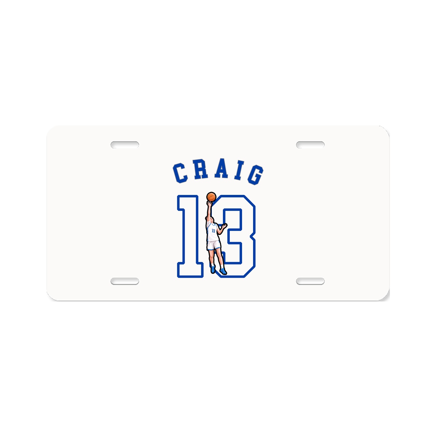 License Plate — Shirsey Arch in Classic