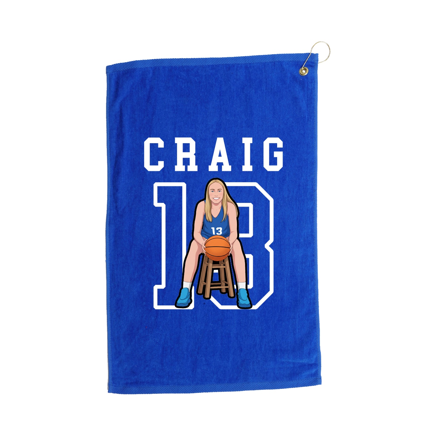 Golf Towel — Shirsey in Royal