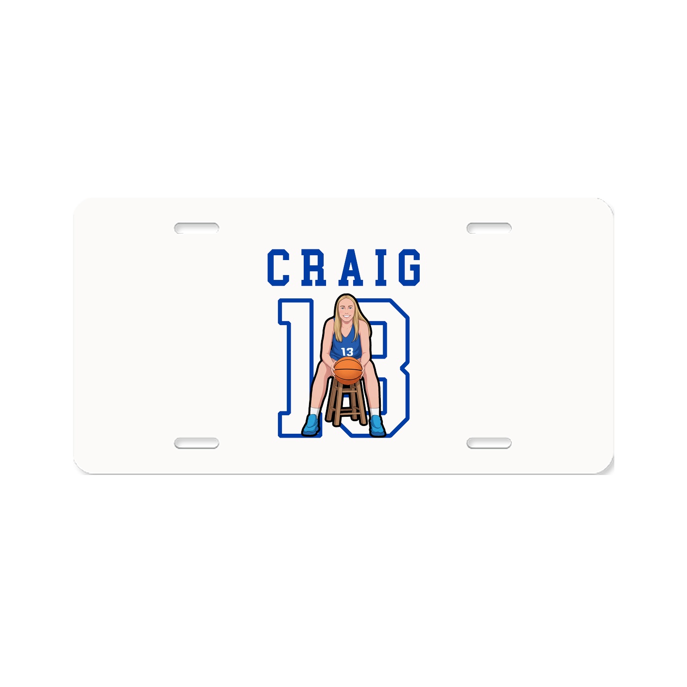 License Plate — Shirsey in Classic