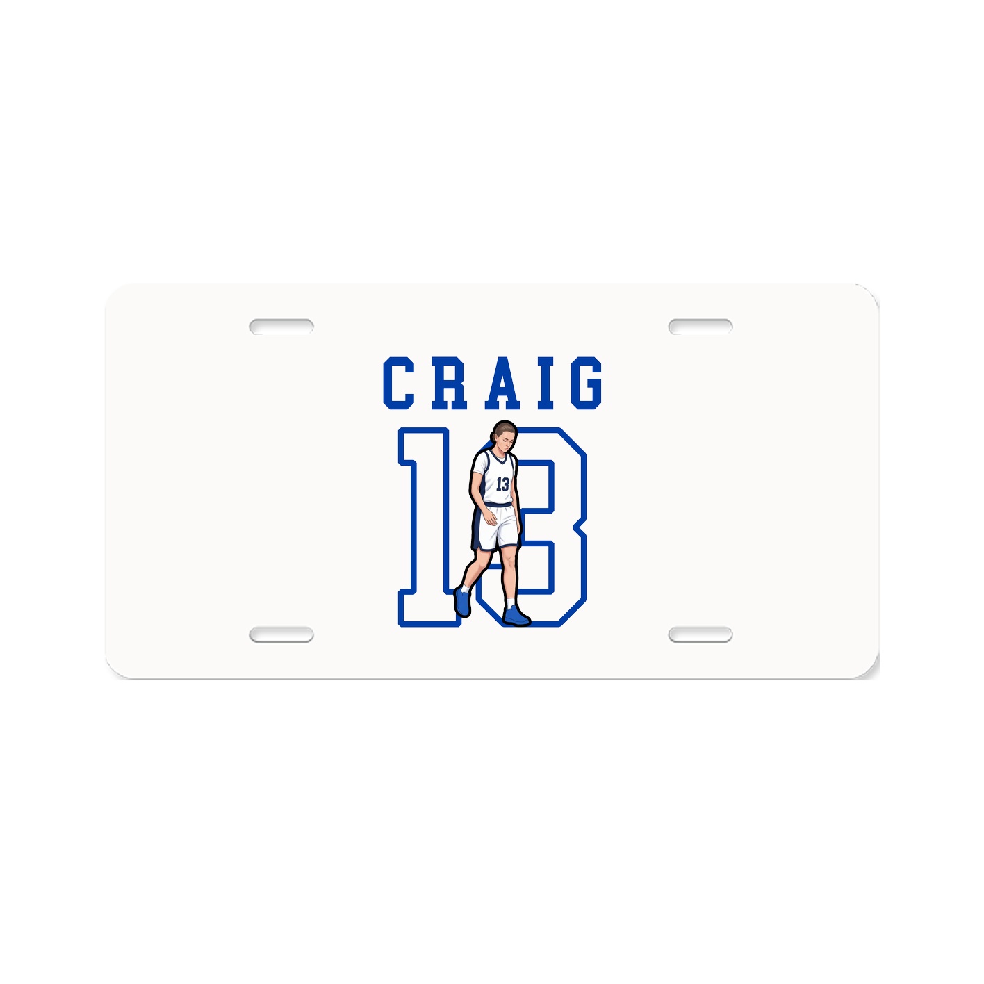 License Plate — Shirsey in Classic