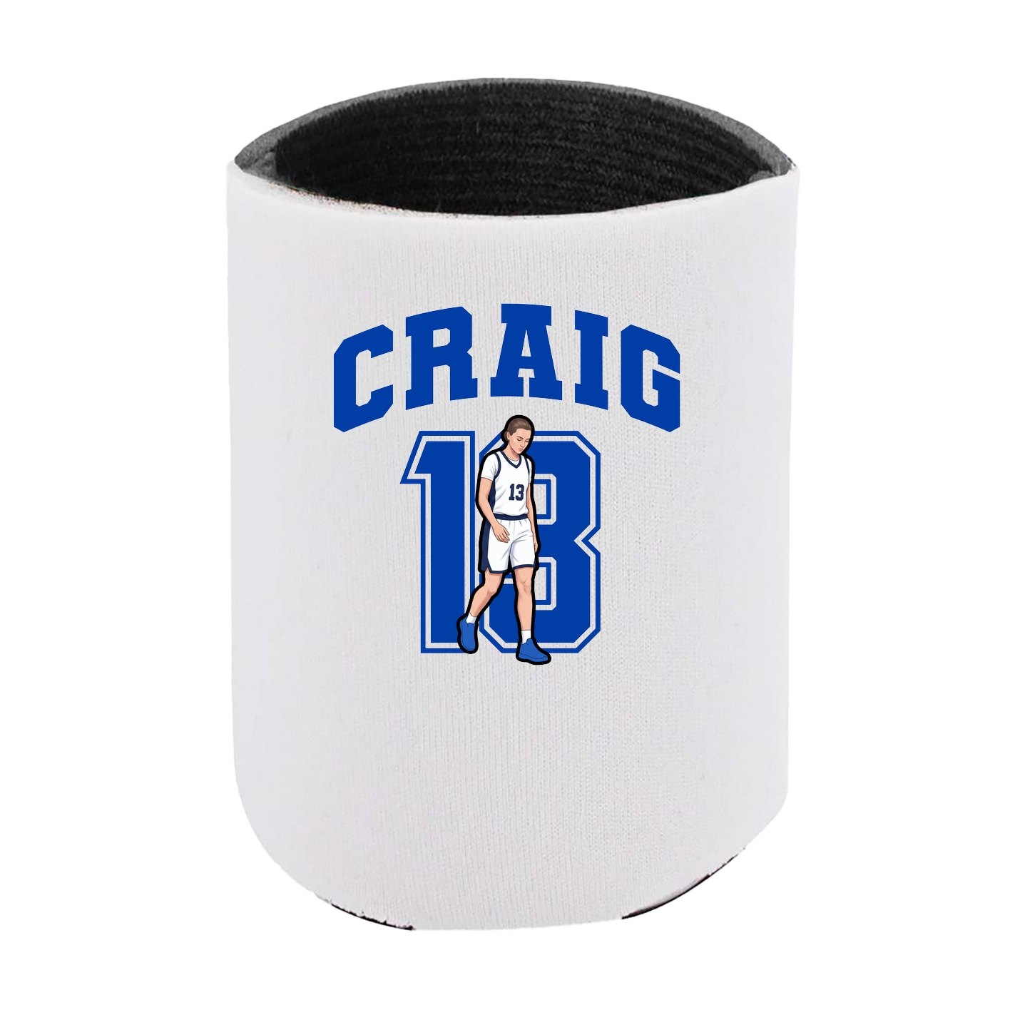 Can Holder — Number in White