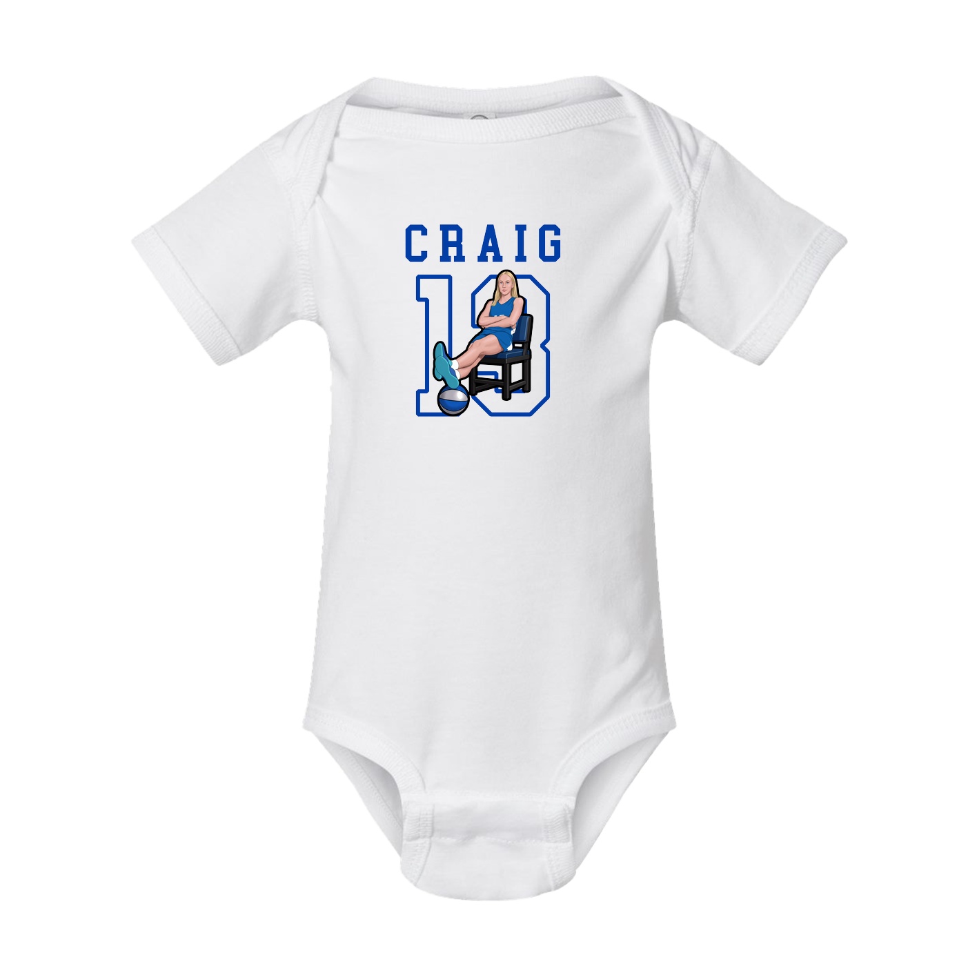 Baby Onesie — Shirsey in White