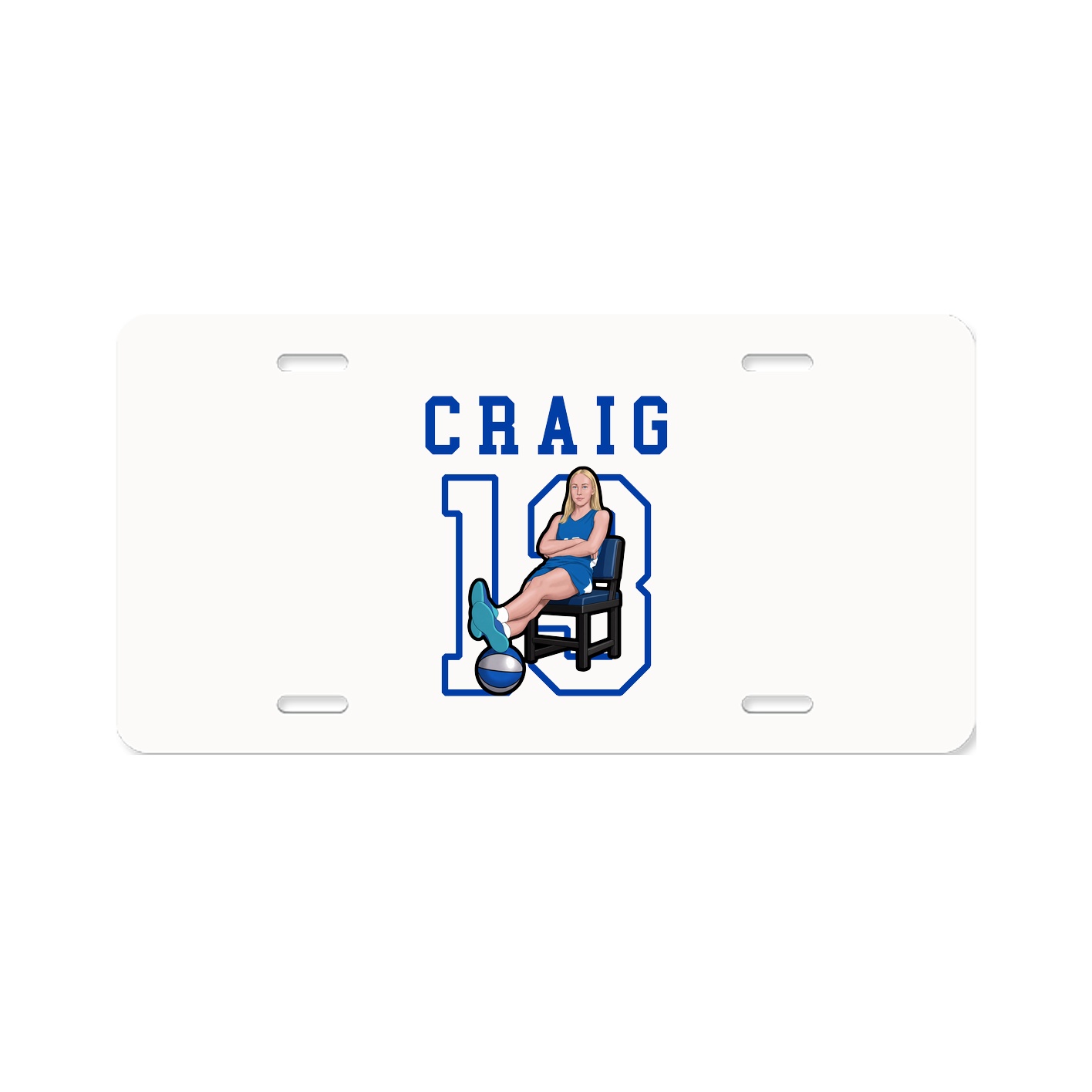 License Plate — Shirsey in Classic
