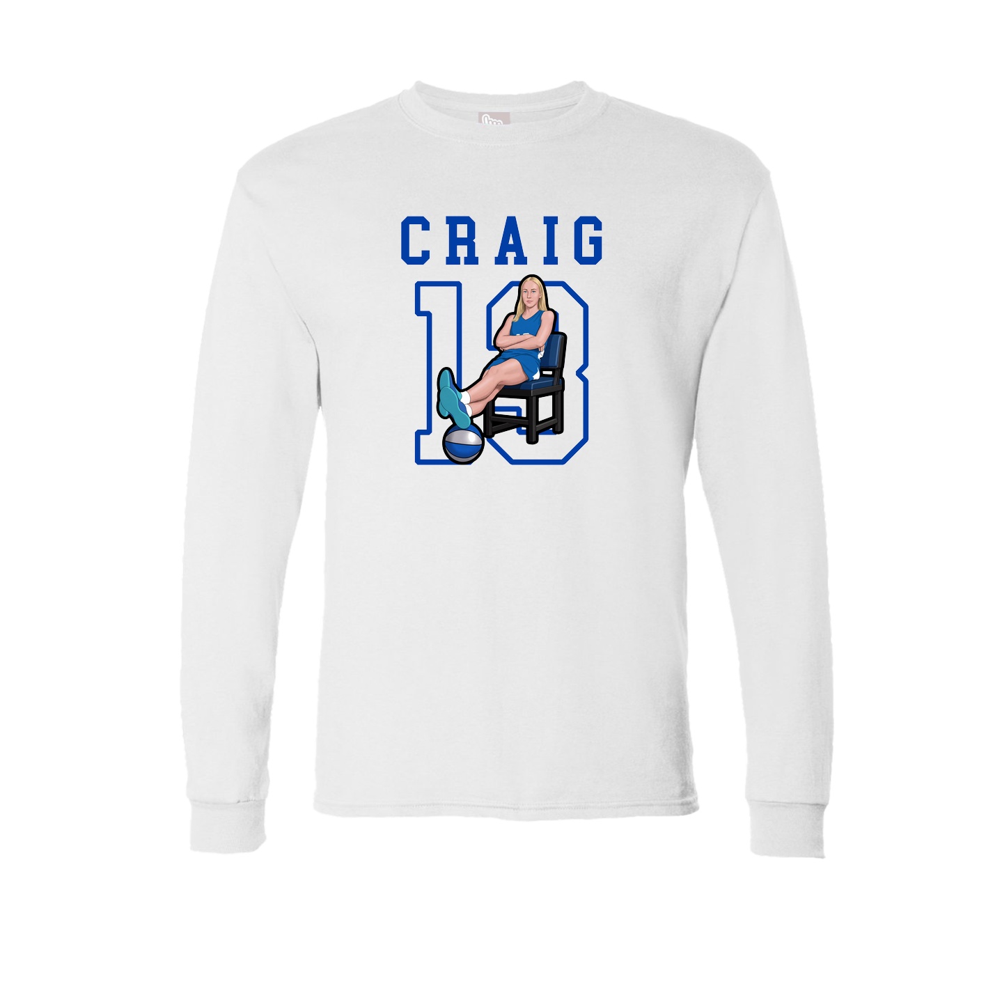 Long Sleeve Tee — Shirsey in White