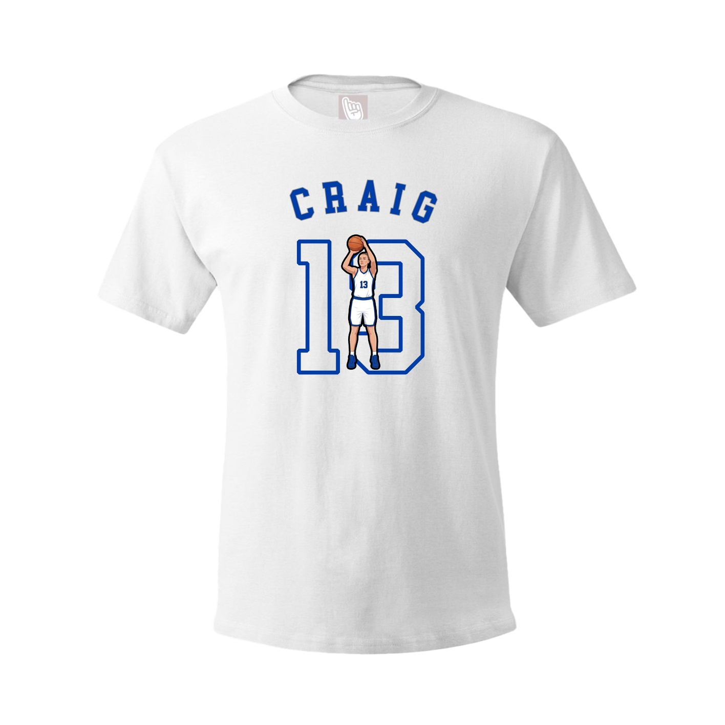 Tee — Shirsey Arch in White