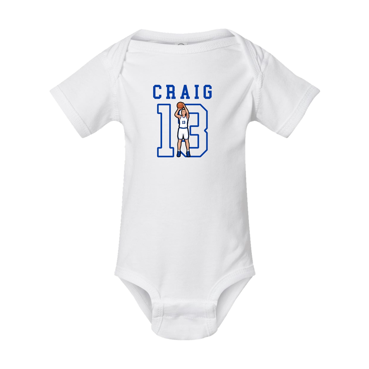 Baby Onesie — Shirsey in White
