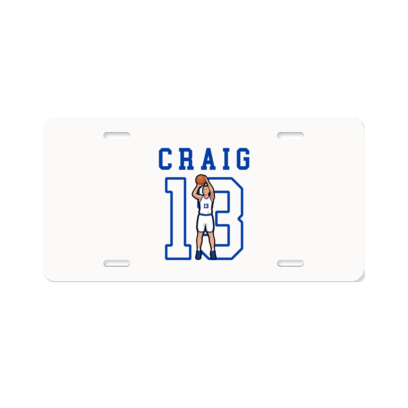License Plate — Shirsey in Classic