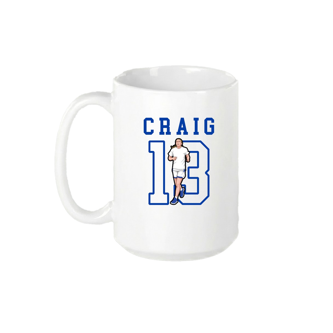 15oz Coffee Mug — Shirsey in White