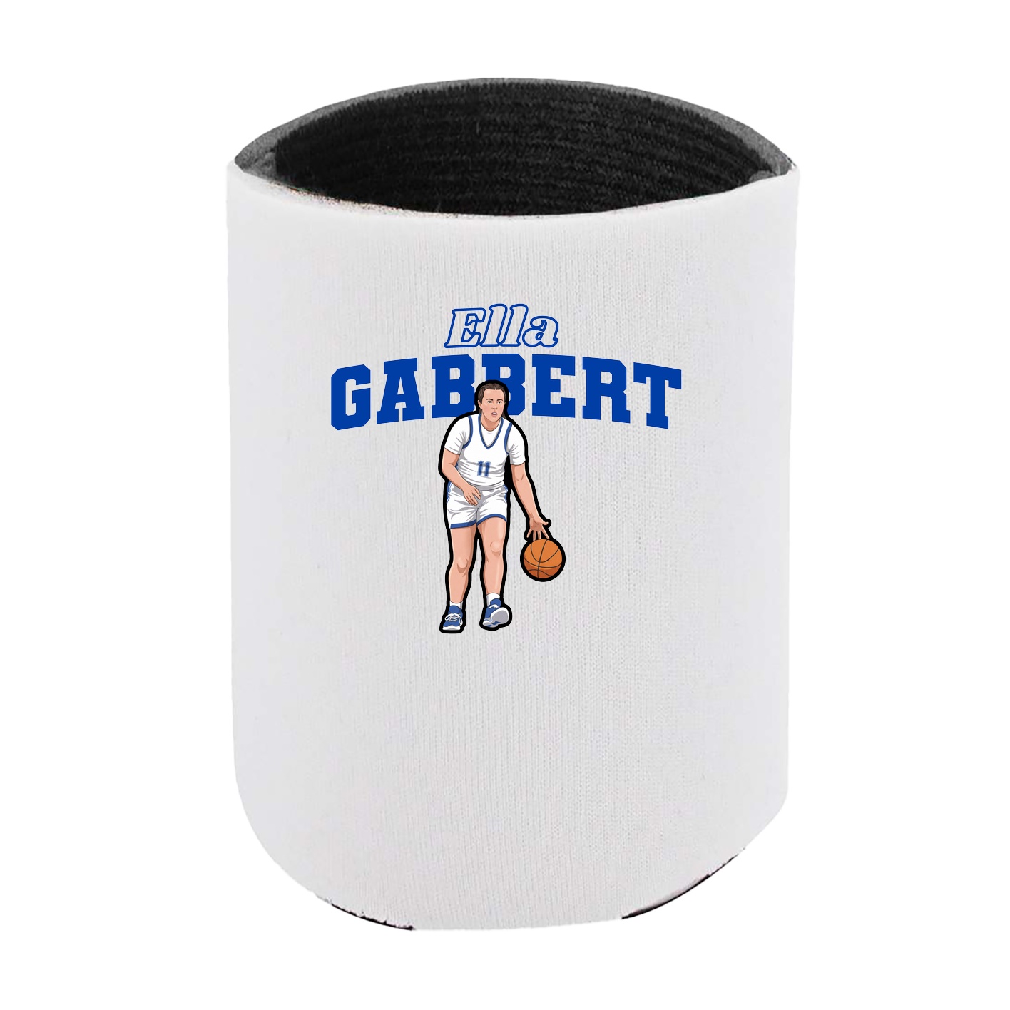 Can Holder — Name Arch in White